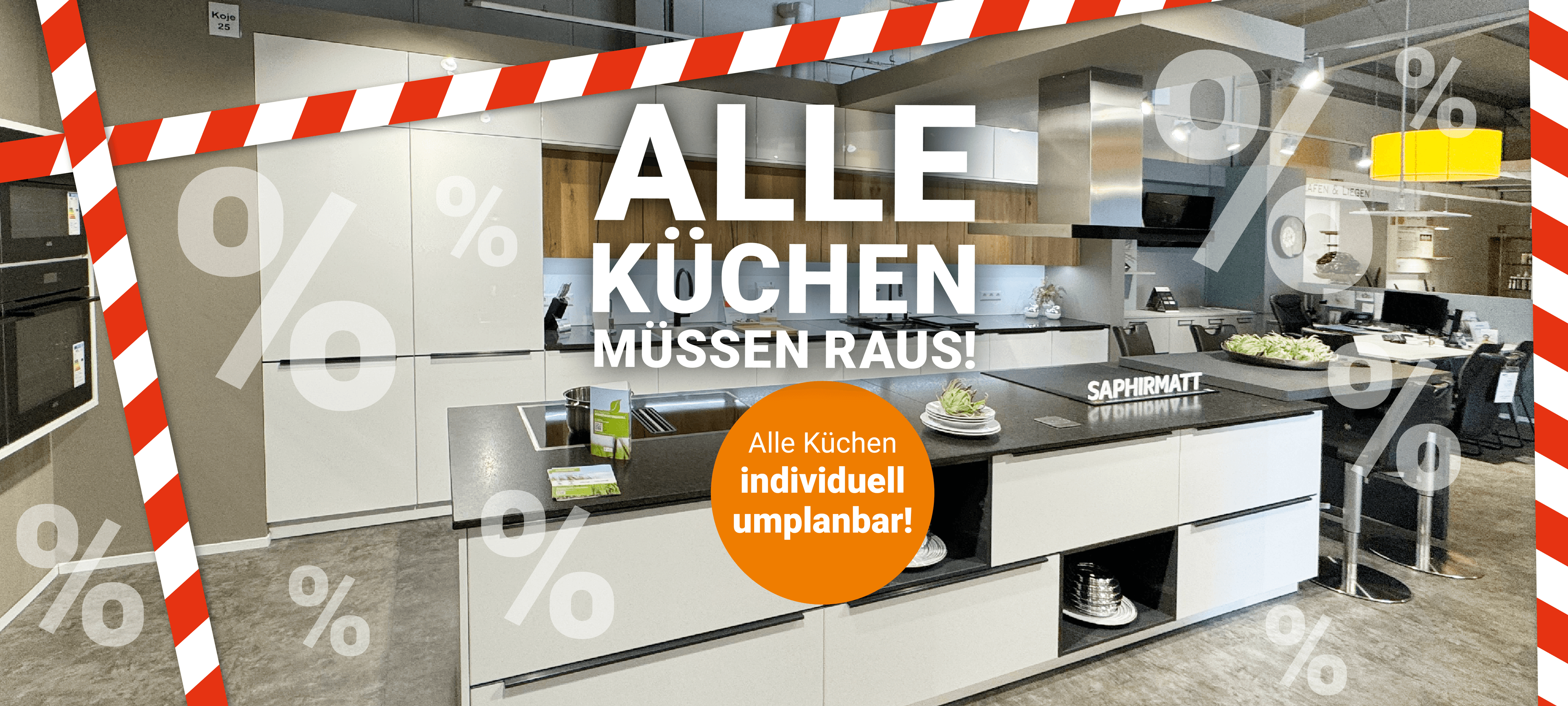 Alle Küchen müssen raus!