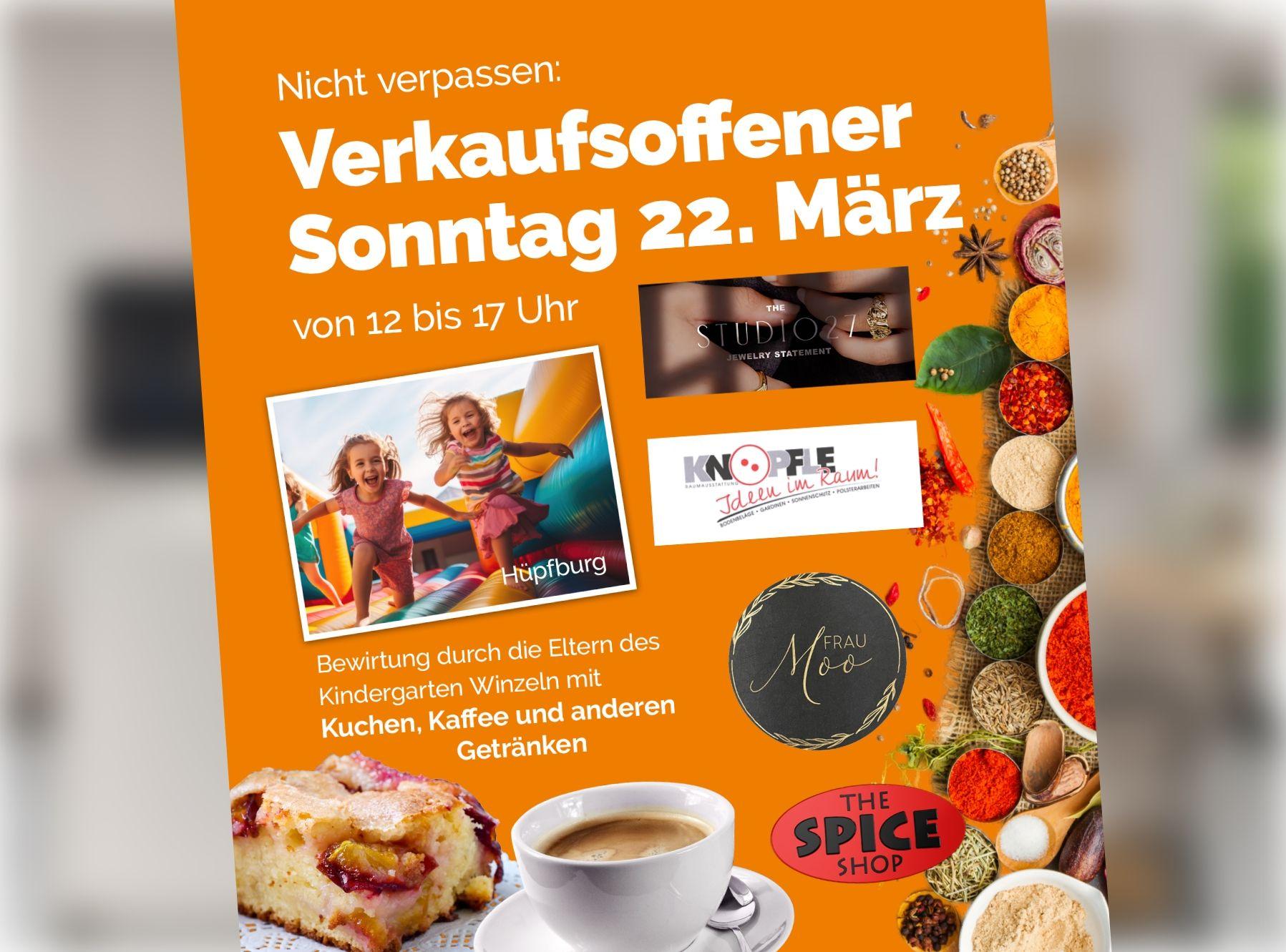 Verkaufsoffener Sonntag 22.03.